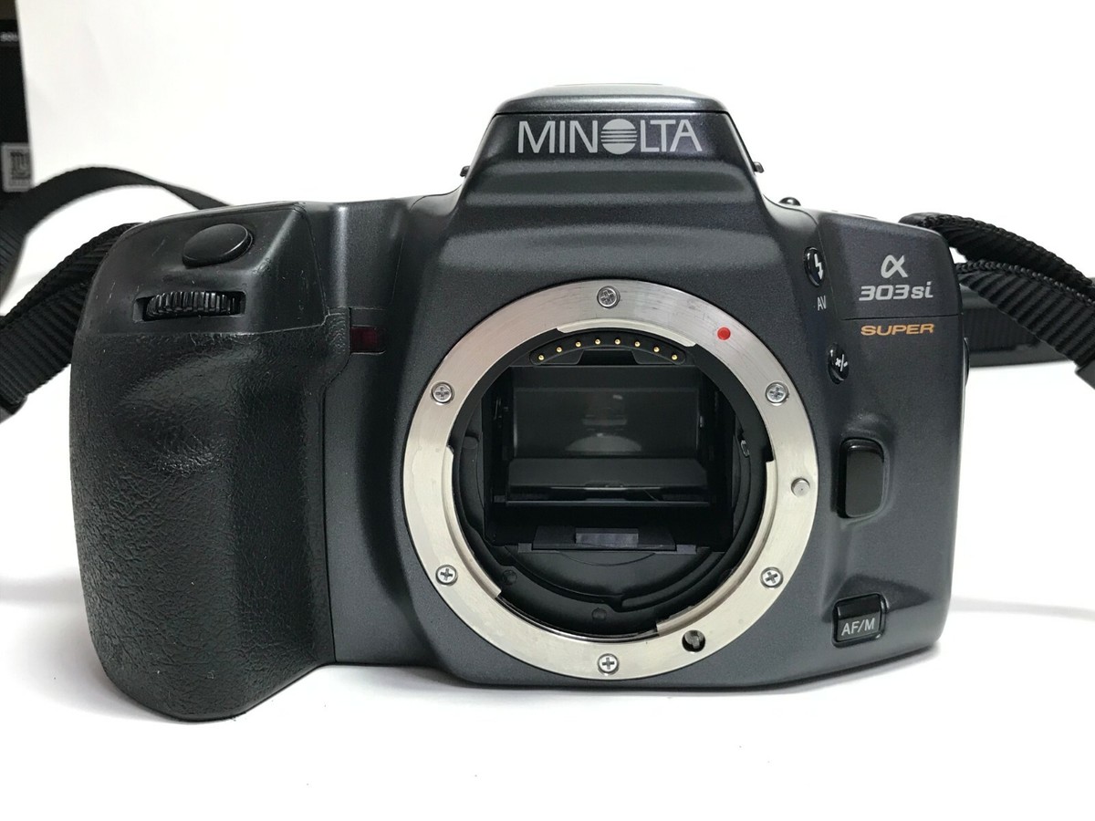 MINOLTA α303si SUPER一眼レフ+AF35-70㎜ズームレンズ MINOLTA α303si SUPER一眼レフ+AF35-70㎜ズームレンズ MINOLTA