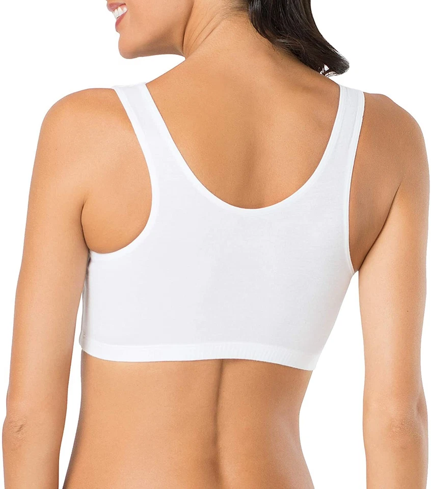 Fruit of the Loom Women's Tank Style Sports Bras - Image 3 of 4
