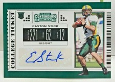 Easton Stick 2019 Contenders Draft Picks College Ticket RC Autograph Auto SP#260