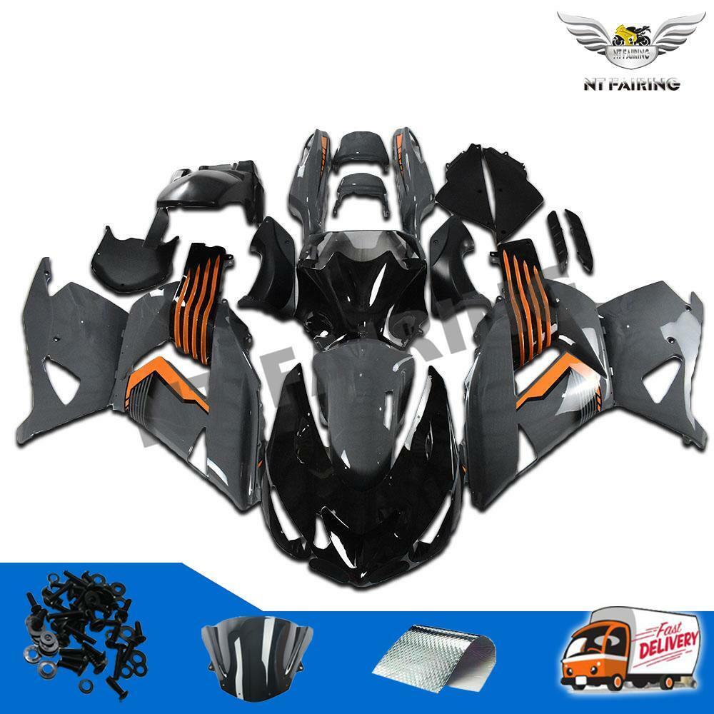 Fit for Kawasaki Ninja 2006-2011 ZX14R Grey Fairing Kit Fit for Kawasaki Ninja 2006-2011 ZX14R Grey Fairing Kit