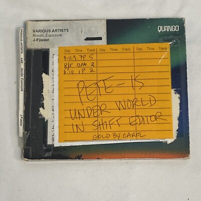 Nordic Exposure - Various Artists Quango (2002 Radio Station Inventory) Rare OOP