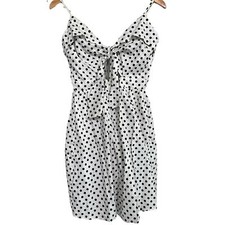 Active USA Polka Dot Strappy Shift Dress