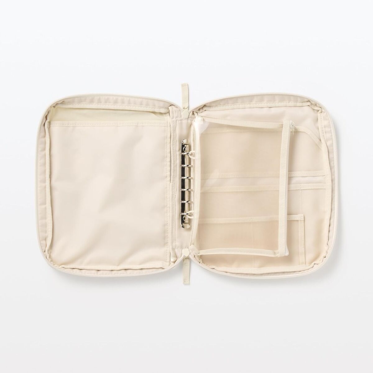 MUJI A5 wide Collection Case with selectable pocket Ivory MUJI A5 wide Collection Case with selectable pocket Ivory