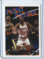 1994-95 Topps Hakeem Olajuwon Paint Patrol Card #102 🏀🔥 HOF'er 🔥🏀