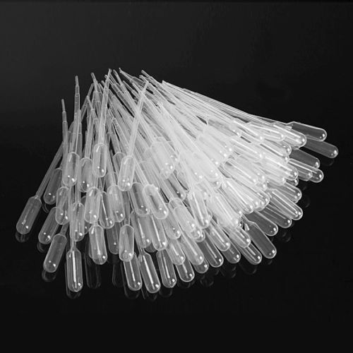 1ml Disposable Polyethylene Eye Dropper Set Transfer Graduated Pipettes 50 Pack - Picture 1 of 1