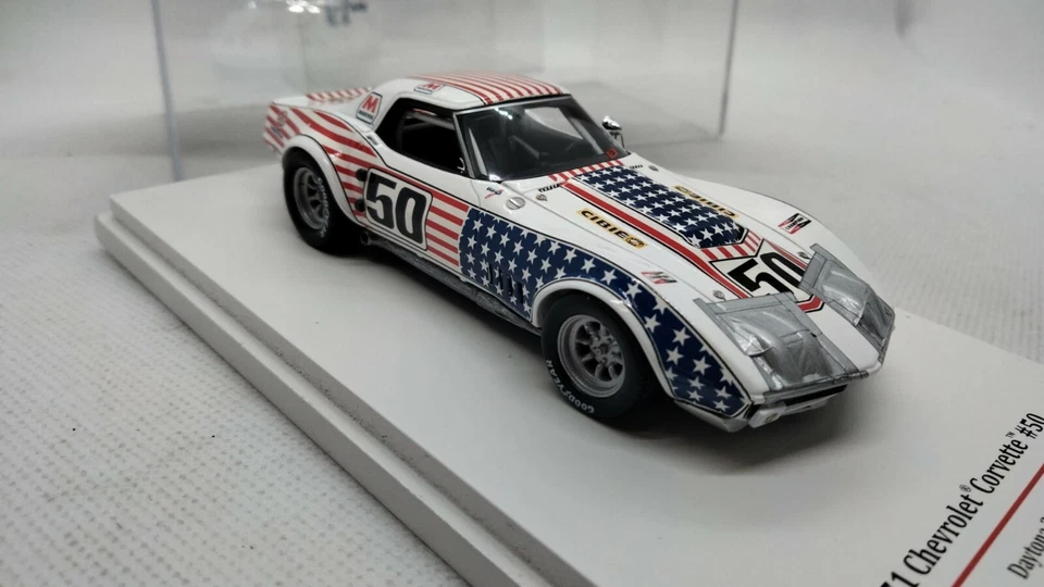 TSM MODEL CHEVROLET CORVETTE NR 50  DAYTONA 24 h scala 1:43 - Immagine 3 di 4