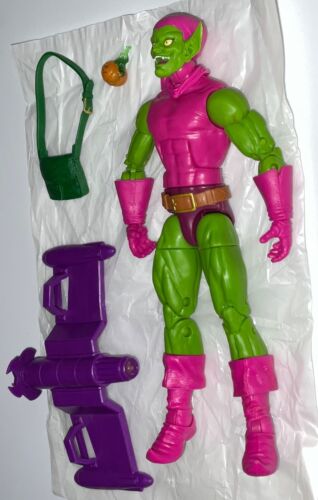 Marvel Legends GREEN GOBLIN 6" Figure & Glider VHS 90s Spiderman Animated Pulse - Picture 2 of 14