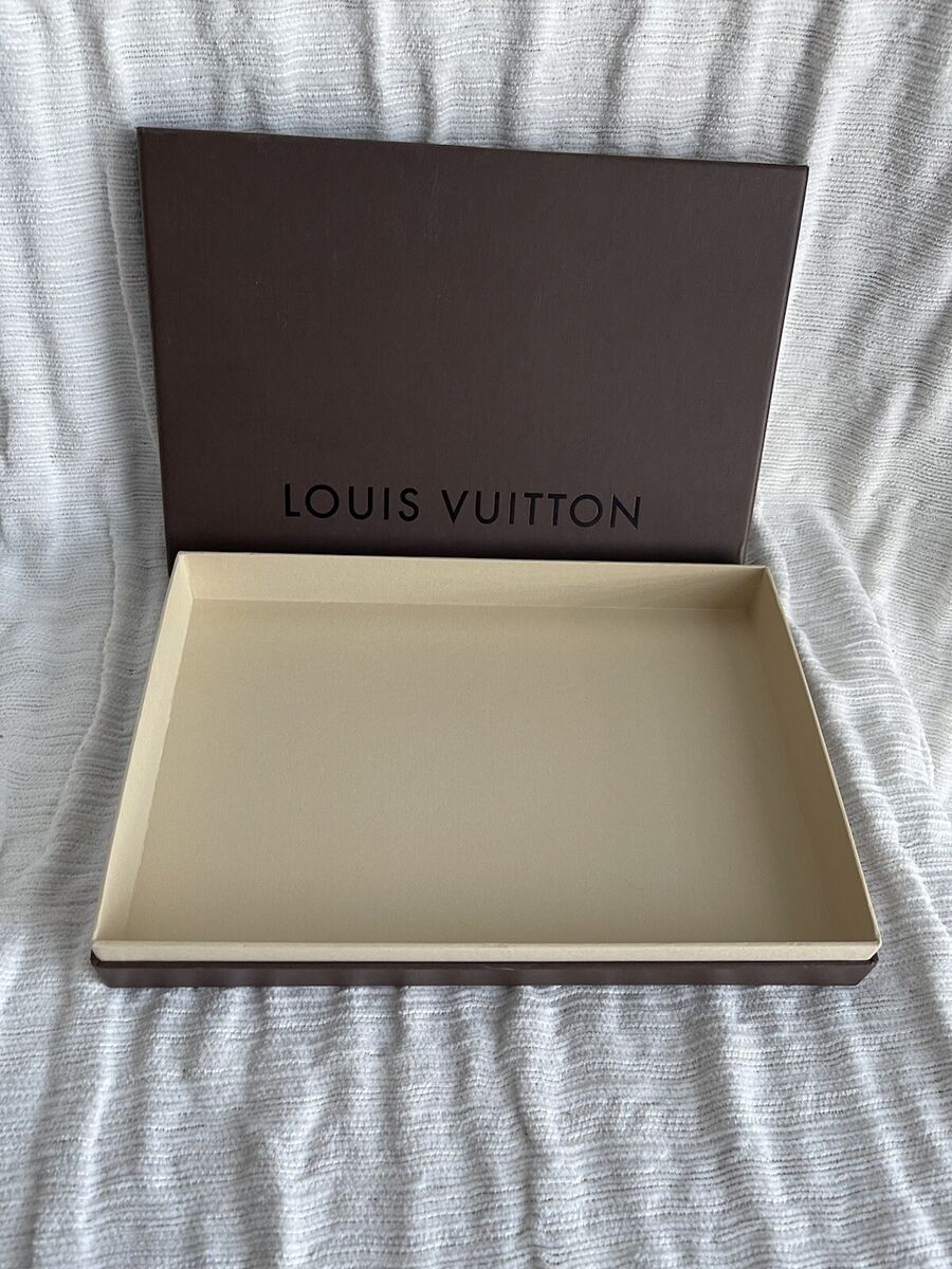 Louis Vuitton Brown Box w/ Tissue Paper 11 x 7.5 x 1.75” | eBay Louis Vuitton Brown Box w/ Tissue Paper 11 x 7.5 x 1.75” | eBay