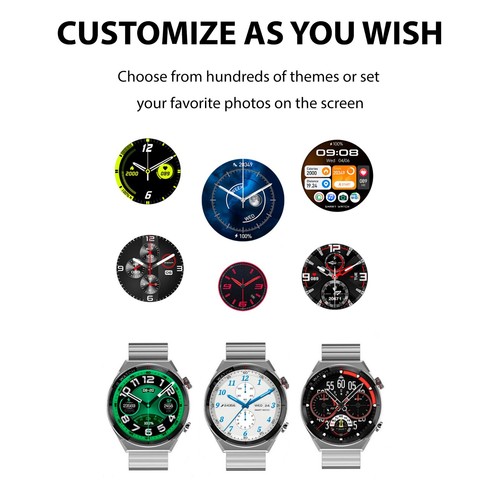 2023 GTT 2 NFC Smartwatch - ECG Monitoring, IOS Android Compatible, Call Feature - Picture 6 of 6