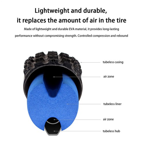 Bicycle Tire Liner Durable Air Liner MTB Insert Bike Tire Liners Tubeless Bike - Picture 8 of 12