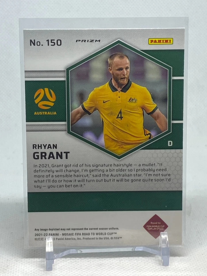 2021-22 Panini Mosaic FIFA Road to World Cup #150 Mosaic Prizm Rhyan Grant - Image 2 of 2