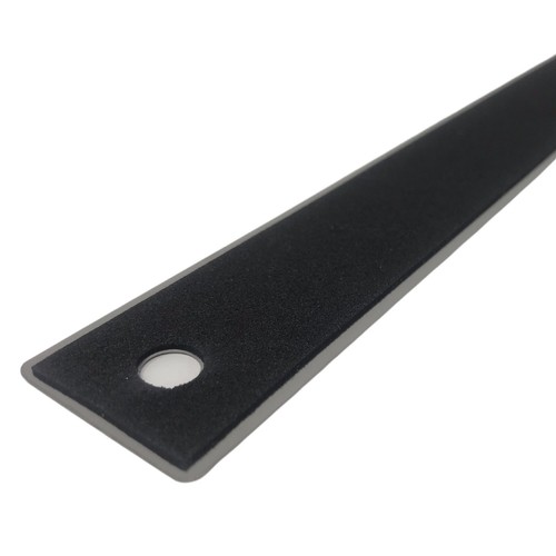 Metal Ruler Stainless Steel Straight Edge 12" Inch Drawing Cutting Non Skid Back - Picture 4 of 6
