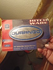 Durango Hitch Ware 516 Oval Billet Hitch Cover Aluminum 2 Channel Receiver