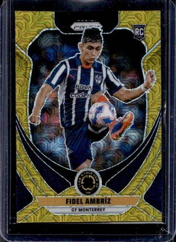 2025 Panini Prizm FIFA Club World Cup Fidel Ambriz RC Multicolor Mojo #/25