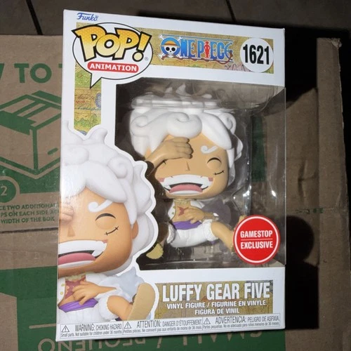 Funko Pop! 1621 Luffy Gear Five One Piece Gamestop Exclusive Vinyl Figure