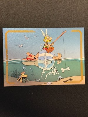 Panini ASTERIX SINE TEMPORE Treasure Box Max! Gold FOIL Card #107 - 52/350