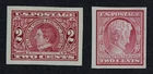 CKStamps: US Stamps Collection Scott#368 371 2c Mint H OG Thin