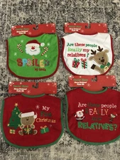 Bibs New With Tags Set Of 4!