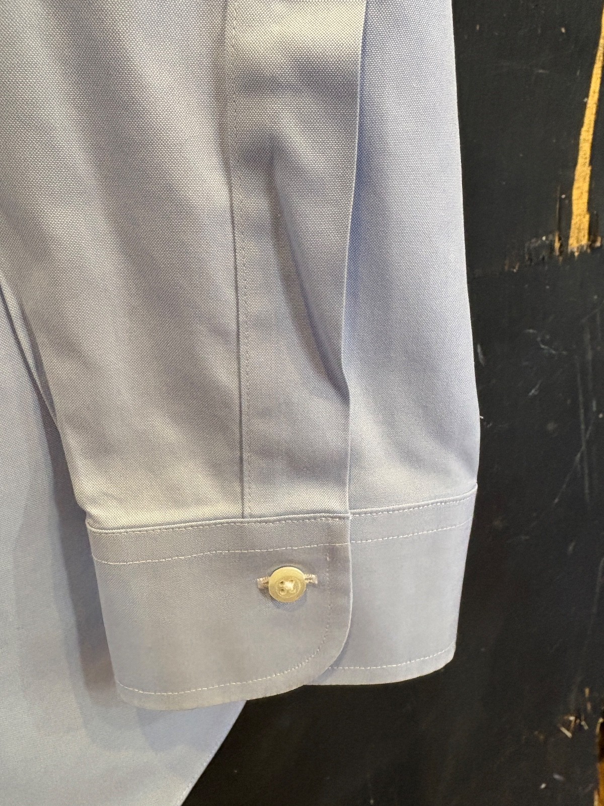 Brooks Brothers Regent Dress Shirt Men's 17 - 35 Blue Non-Iron Supima Cotton