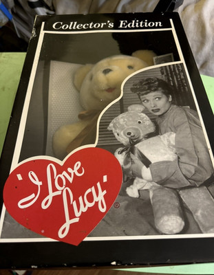 Classic Collectcritters I Love Lucy Limited Edition Boxed Plush Bear VINTAGE