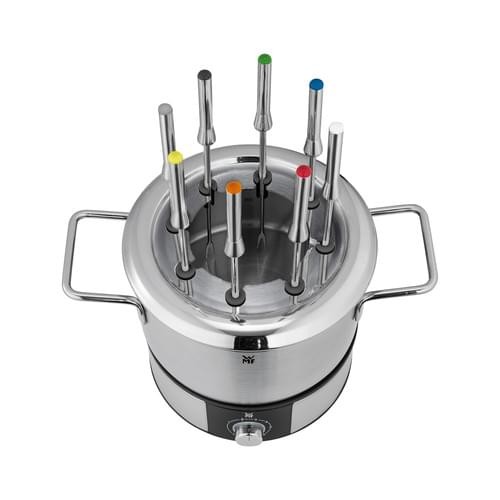 WMF Fondue Lono FüR Bis Zu 8 Personen 1,5 Liter 1500 Watt Cromargan Matt-image