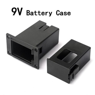 9V Battery Box  Holder For Electric Guitar Bass Pickup,