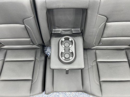 2015 Sierra 2500HD Pickup Front Rear Leather Seats Black 4dr Crew Cab 875790 - Picture 6 of 12