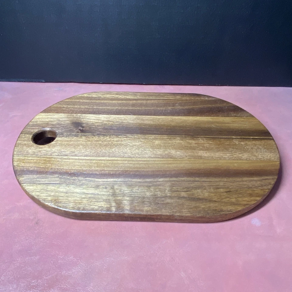 Tabla de cortar decorativa de madera de 11" de oso pardo grabado IKEA granja rústica Foto 4 de 4