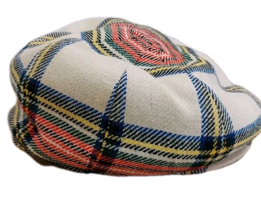 Boina a cuadros vintage Ross tartán Foto 2 de 4