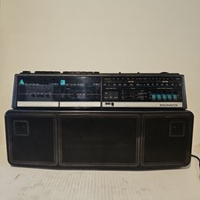 1980s Magnavox Radio Cassette Player All Works D8300 MDHQ Boom Box Great Sound