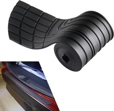 For Alfa Accessories Car Rubber Rear Bumper Guard Anti-Scratch Protector Cover