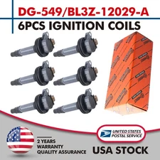 6PC DG549 Engine Ignition Coil Direct For Ford Lincoln Ecoboost For Motorcraft