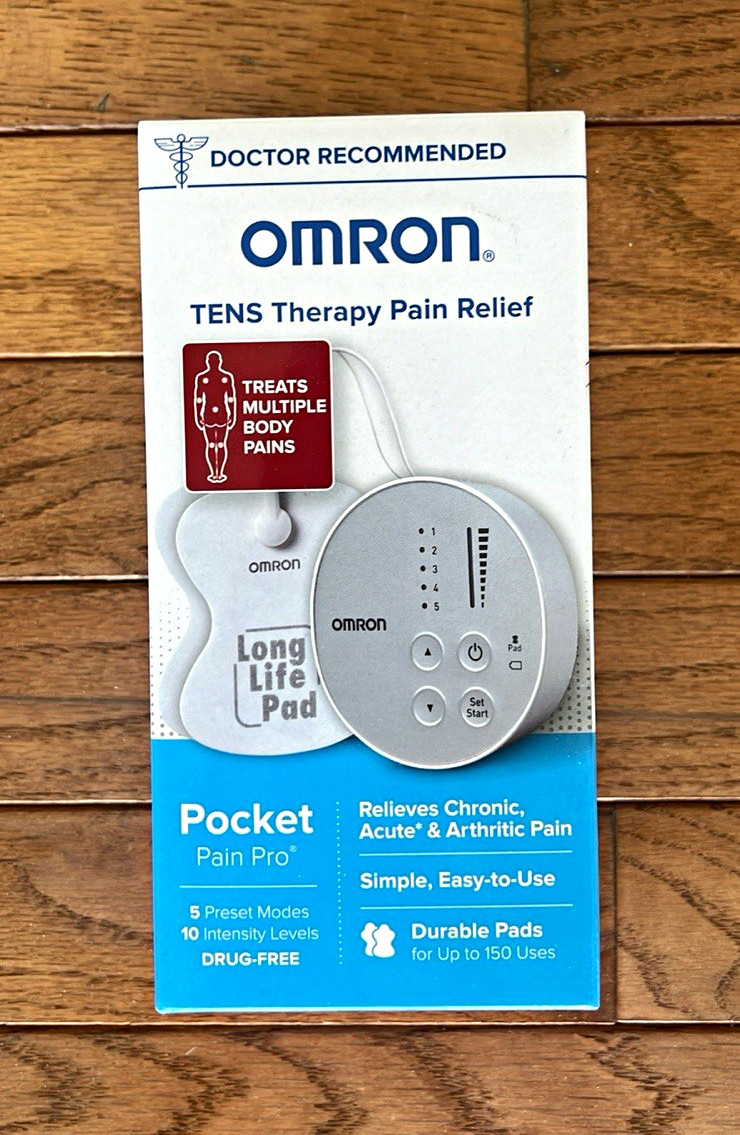 Omron Pocket Pain Pro PM400 TENS Unit Handheld 1-Channel Pain Relief