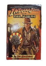 Indiana Jones and the Peril at Delphi Book by Rob MacGregor Vintage 1991 1st Ed.