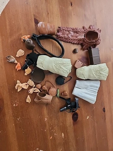 Vintage Lot Johnny West, Accessories Lot 7