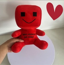 Forsaken C00lkidd Red Cool Kids Cuddle Plush Buddy Toy Stuffed Animal Ultra Soft