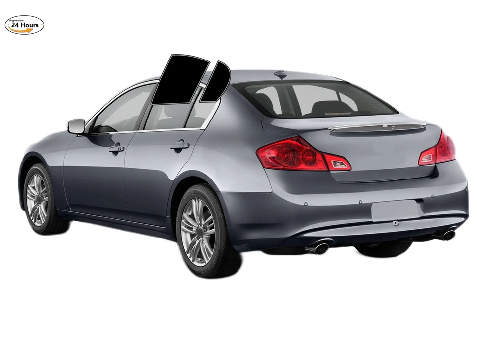 Kit de filme colorido para janela PreCut 2 camadas para 2007-2013 Infiniti G37 Sedan - Imagem 3 de 4