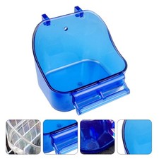 1pc Multipurpose Small Pet Food Container Pet Feeder Small Pet Bathtub Container