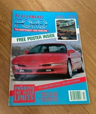 Performance Ford magazine October 1992 Ford Probe review test