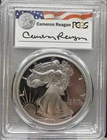 1993-P PCGS PR69DCAM AMERICAN SILVER EAGLE REAGAN LEGACY CAMERON REAGAN 🇺🇸