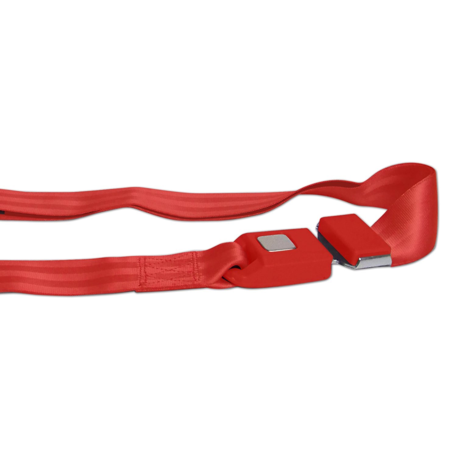 Ford GT40 1964 - 1969 Standard 2pt Red Lap Bench Seat Belt Kit - 3 Belts SafTboy