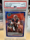 2020 Donruss Optic Rated Rookies Blue Scope Prizm Joe Burrow PSA 10 Rookie RC