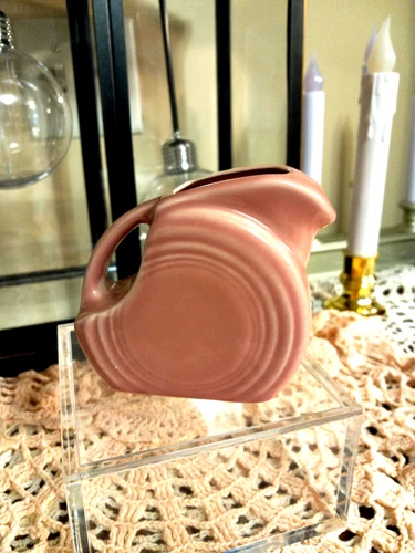 Fiesta***Pink Creamer/Pitcher***mini* in great shape!