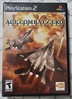 BANDAI NAMCO Ace Combat Zero The Belkan War PS2 Shooter NTSC-U/C Manual