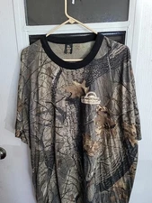 Vintage Realtree Pennsylvania Outdoor Life Camouflage Shirt Men's Size XXL