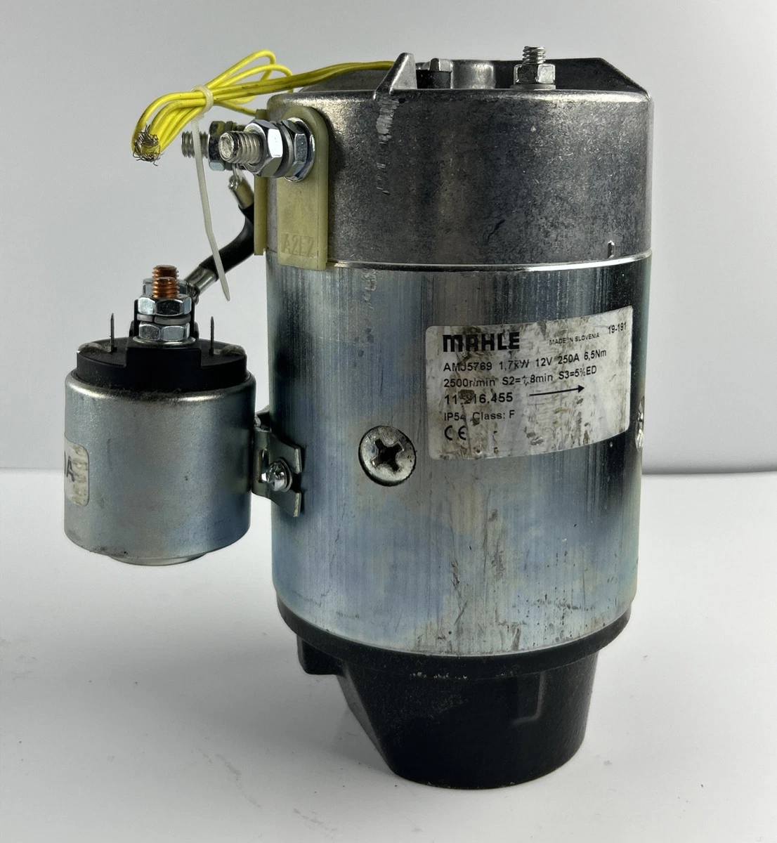 MAHLE MM175 12V 1.6kW Electric Motor 11.216.455 AMJ5769 72736391 photo 7