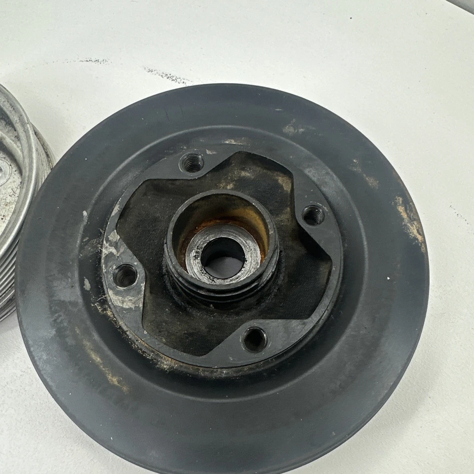 Crankshaft Pulley dampener 11-16 BMW 550i xDrive 4.4 757026402 N63 twin turbo - Image 4 of 4