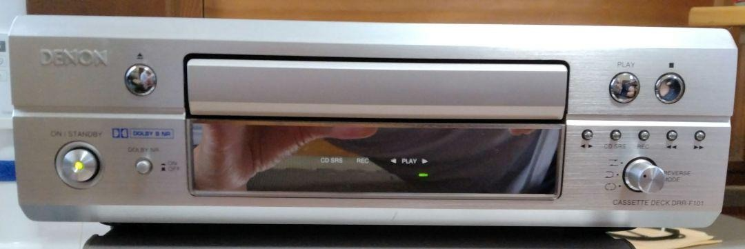 f。ＤＥＮＯＮ デノン ＤＣＤ－Ｆ１０１ ピック メカ交換済。 DENON（デノン） DENON DCD-F107 〓 10年製デノン USB対応CDプレーヤー
