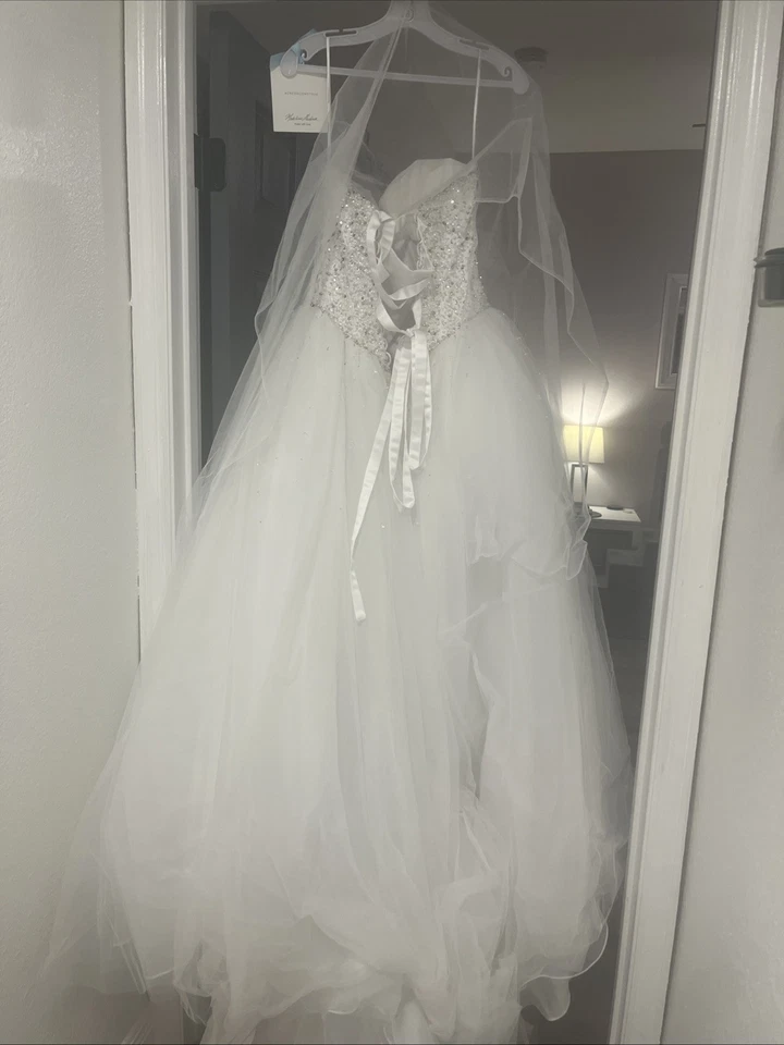 Совершенно новый ярлык еще на нем размер 6 Morley Madeleine Gardner свадебное платье - Изображение 2 из 4