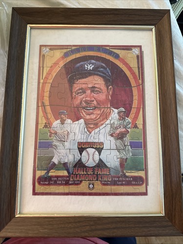 Puzzle Babe Ruth Donruss Diamond Kings Hall of Fame grandi momenti di baseball 63 pezzi - Foto 2 di 7